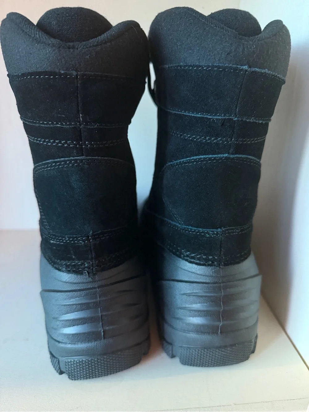 NEW Kids 4 Black Winter Snow Boots